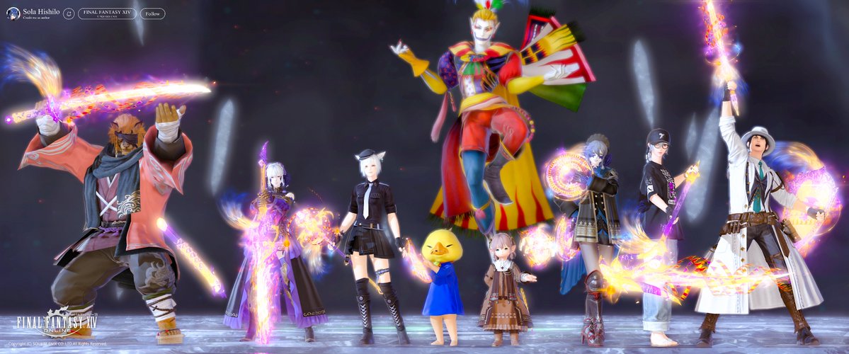 Sola_Hishilo's tweet photo. ＧＧ🥃

#FF14 https://t.co/lda5Vfy7ZD