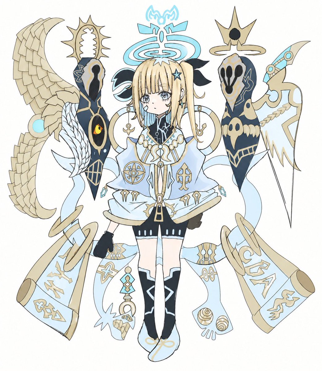 unkonosensi's tweet photo. 天使モチーフ　#絵描きさんと繋がりたい　＃oc #illustration https://t.co/AfH3MDzZ2m