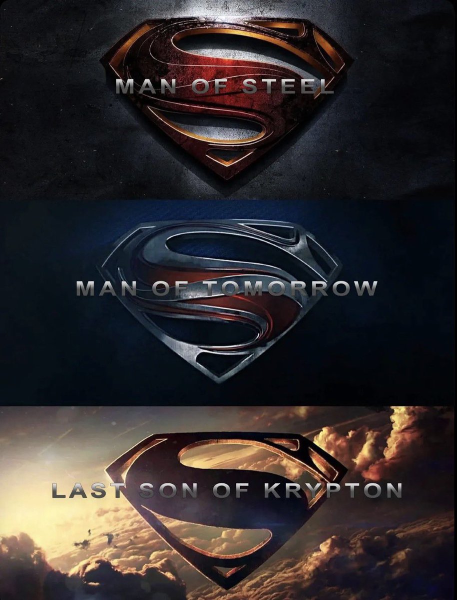 SymplyTonbra's tweet photo. Do we all agree that: This is the Superman trilogy all DC fans need. Only Zack Snyder and Henry Cavill can deliver this.? https://t.co/3M25quPVCr