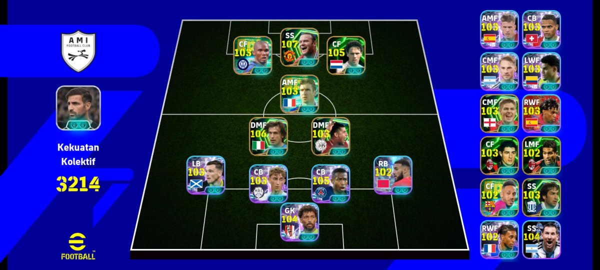 ef_idstore's tweet photo. Jual akun efootball mobile ⚽

70-200k

1. Bale - Adriano - Sneijder - Koeman - Oddo dkk
2. Rooney - Pirlo - Pacho - Vozinha dkk
3. Lampard - Kounde - Gio - Guendouzi dkk
4. Bruyne - Odegaard - Nakamura - Soma dkk

Reg 🇮🇩

#efootball #jualakun #zonauang #zonajajan #akunefootball https://t.co/qCqZZn3HGH