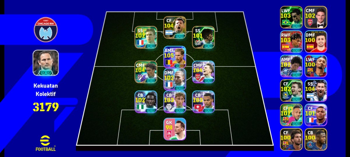 ef_idstore's tweet photo. Jual akun efootball mobile ⚽

70-200k

1. Bale - Adriano - Sneijder - Koeman - Oddo dkk
2. Rooney - Pirlo - Pacho - Vozinha dkk
3. Lampard - Kounde - Gio - Guendouzi dkk
4. Bruyne - Odegaard - Nakamura - Soma dkk

Reg 🇮🇩

#efootball #jualakun #zonauang #zonajajan #akunefootball https://t.co/qCqZZn3HGH