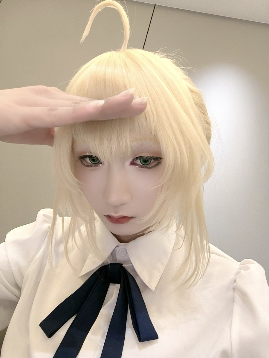 WuMing_0403's tweet photo. #saber
#fate
#男の娘
#ニューハーフ https://t.co/vHxD4DhG4V