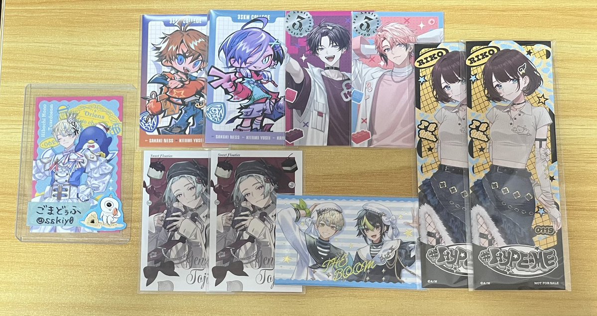 hht0s0's tweet photo. ※異種グッズはなんでも検討しますが、内容によりお断りさせていただく可能性もございますのでご了承ください。

現在不具合の影響で別垢の募集です。お取引成立の場合は本垢(@sskiy0)でやり取りをお願いできますと幸いです。 https://t.co/7nCpVdLnQd