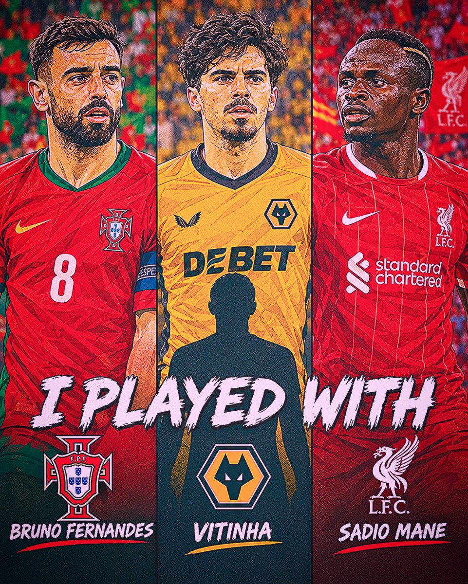 damzy_chillin's tweet photo. I played with Bruno Fernandez in Portugal 
Played with Vitinha in  Wolves 
Played with Sadio Mane in Liverpool 

Guess the player 

You can’t ! https://t.co/leH2dN1PYv