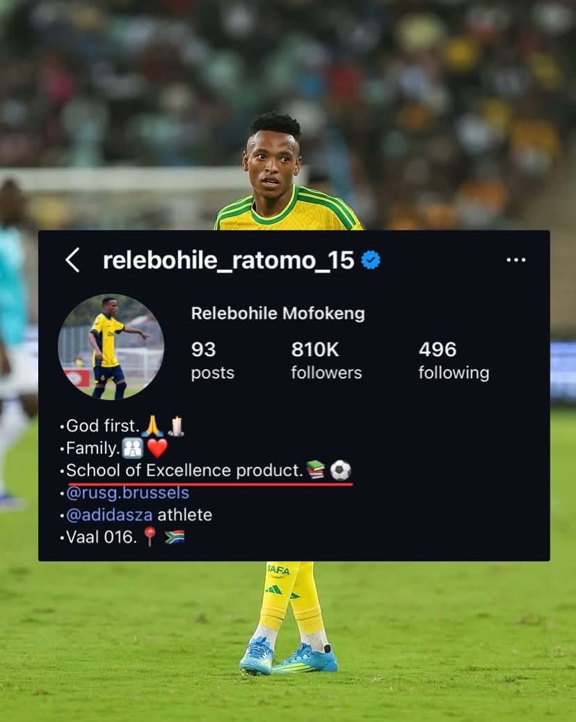 SundownsOGs's tweet photo. Rele Mofokeng has made it clear that he is a product of School of Excellence 🙌🏿🇿🇦 https://t.co/Ijk40IjauN