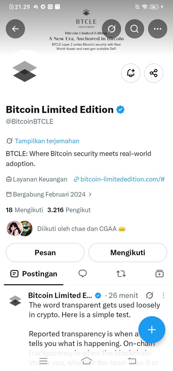 bweezy1600's tweet photo. @CryptBrice @BitcoinBTCLE https://t.co/J1EgIY51CW