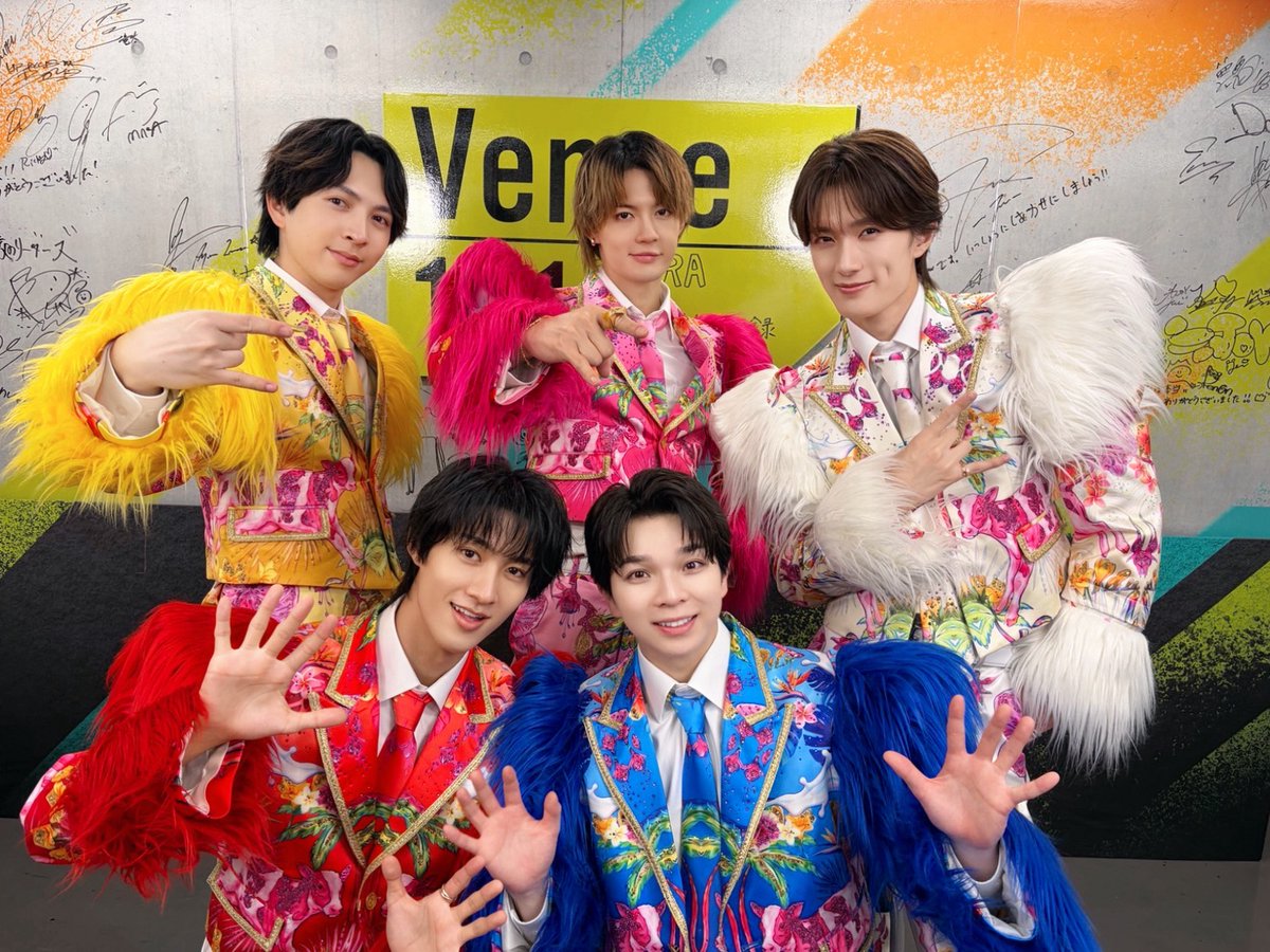 milk_info's tweet photo. NHK「Venue101 EXTRA」WEEK2
ご視聴いただきありがとうございました！

「You!Joy!Parade!」を披露いたしました🤙
【 #友情エチュード 】でたくさん盛り上げていただき、ありがとうございました🔥

📹『You!Joy!Parade!』Music Video
https://t.co/ougTMThMT0
🎧『LOVE ENG!NE』Download&Streaming
https://t.co/mOZkQfgnzP

@nhk_venue101
#Venue101EXTRA
#YouJoyParade
#MILK