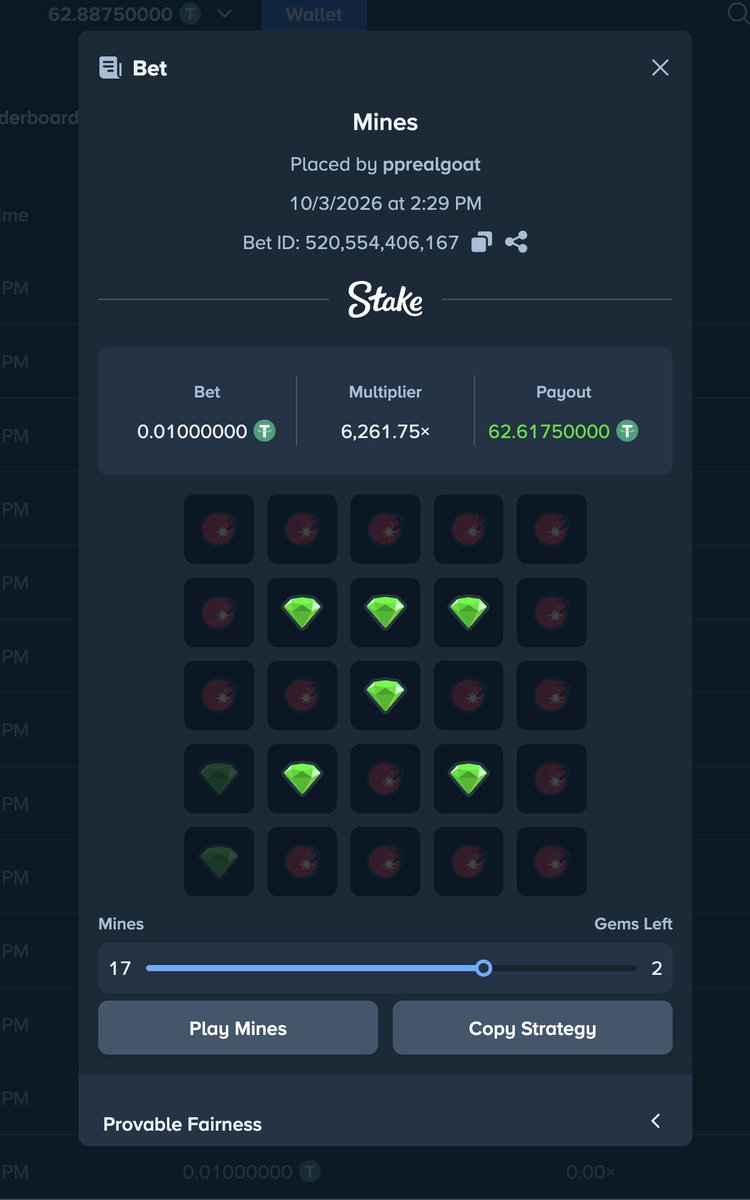 pprealgoat's tweet photo. BAAANG 🔥 The best thing you can do is play under code PP So much luck! 🍀🐐

@pp_privatejet_2 
#PPxSTAKE
#STAKE4EVER https://t.co/HE6AF74doZ