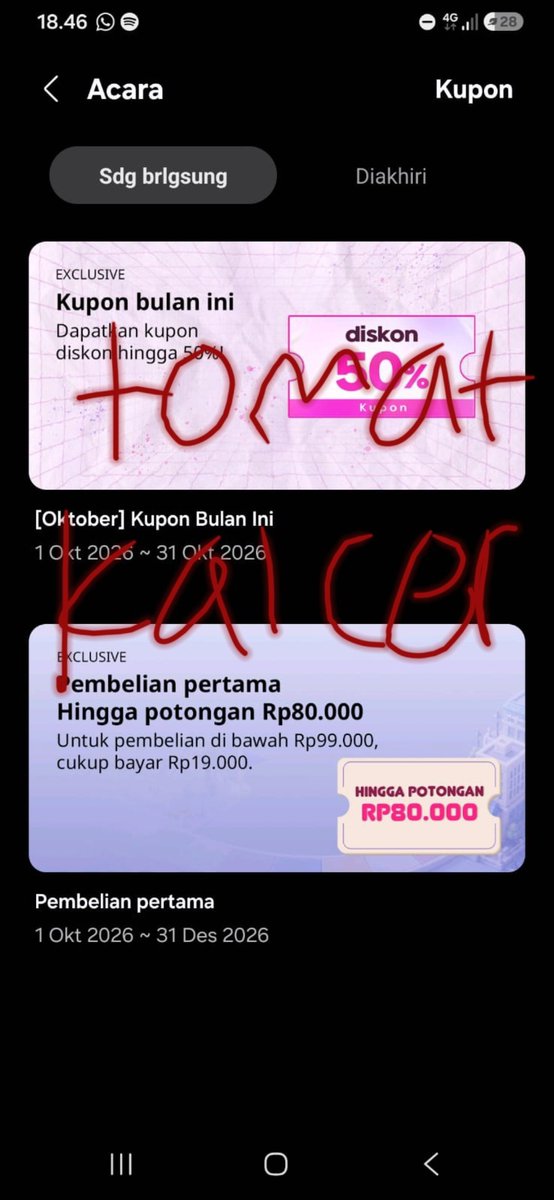tomatkalcer's tweet photo. Hai aku wts voucher samsung robux 500s 60k yaa, trusted amanah no scam scam kok ada proof nya 
#zonauang #zonajajan #roblox #wts https://t.co/K3JleqT928
