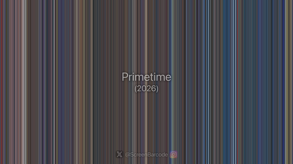 ScreenBarcode's tweet photo. Primetime (2026) - Barcode &amp; Poster
Dir. Lance Oppenheim https://t.co/LyO86ZEMPM