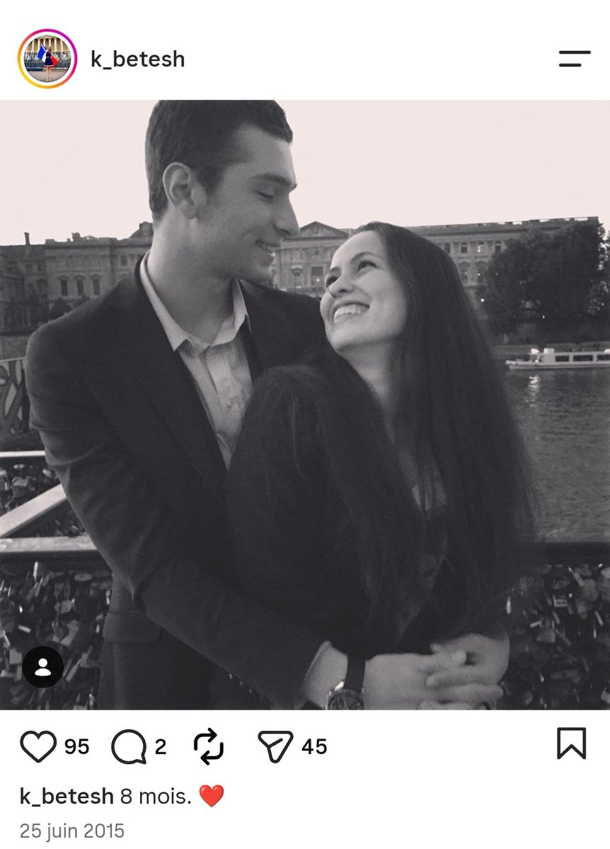 Lerateldu77's tweet photo. En 2015, Jordan Bardella en couple avec Kelly Betesh de confession juive sépharade.
Étrange, Mediapart n'en parle pas...
Pour un prétendu antisémite, c'est quand même étonnant d'avoir une relation de deux ans avec une femme de confession juive. https://t.co/Ucl2ddSRc4