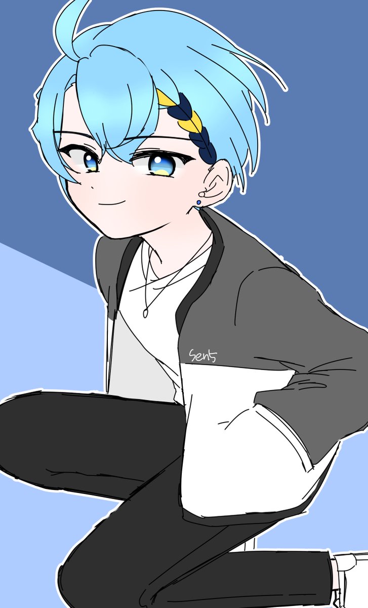 whale_oao's tweet photo. 사복 좋아요~
#sen5_art https://t.co/X6uwSGBQGq