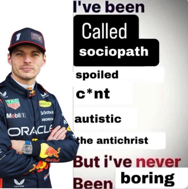maybezax's tweet photo. I’m in tears it took max ONE pole position to make this sport back again 😭😭😭😭😭 https://t.co/Tnuhb5uUyf