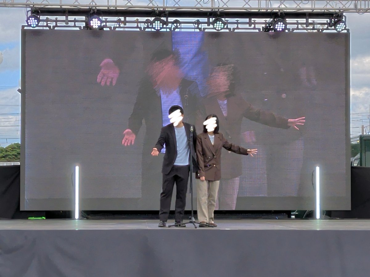 chiba_owarai's tweet photo. 本日は新習志野で開催されたWOW!FES2026に出演しました🎤
見てくださった皆さま、ありがとうございました!
#WOWFES #千葉工業大学お笑い研究会 https://t.co/qenIJEQ7mv