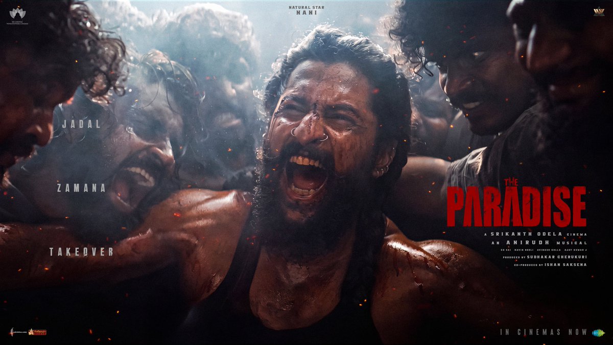 ThinkPosters's tweet photo. Poster Work ⚡️

BLOCKBUSTER JADAL ZAMANA continues at the box office against all odds 🔥🔥

Superb bookings for the night shows 💥💥

 #TheParadise running successfully all over ❤‍🔥

Book your tickets now!
🎟️ https://t.co/n3J86ihNxU… https://t.co/sFBMLtfsVc