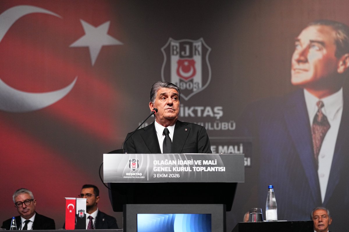 Besiktas's tweet photo. Olağan İdari ve Mali Genel Kurul Toplantısı Yapıldı

🔗 https://t.co/Tp1EoZFPH3 https://t.co/VYJJBukt1K