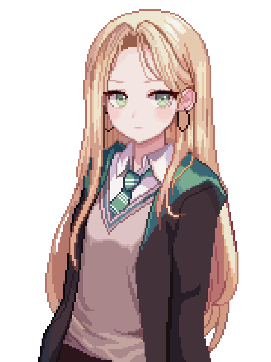 EtruTinia's tweet photo. Malfoid 
#pixelart #ドット絵 https://t.co/FEr6SCpN9Z