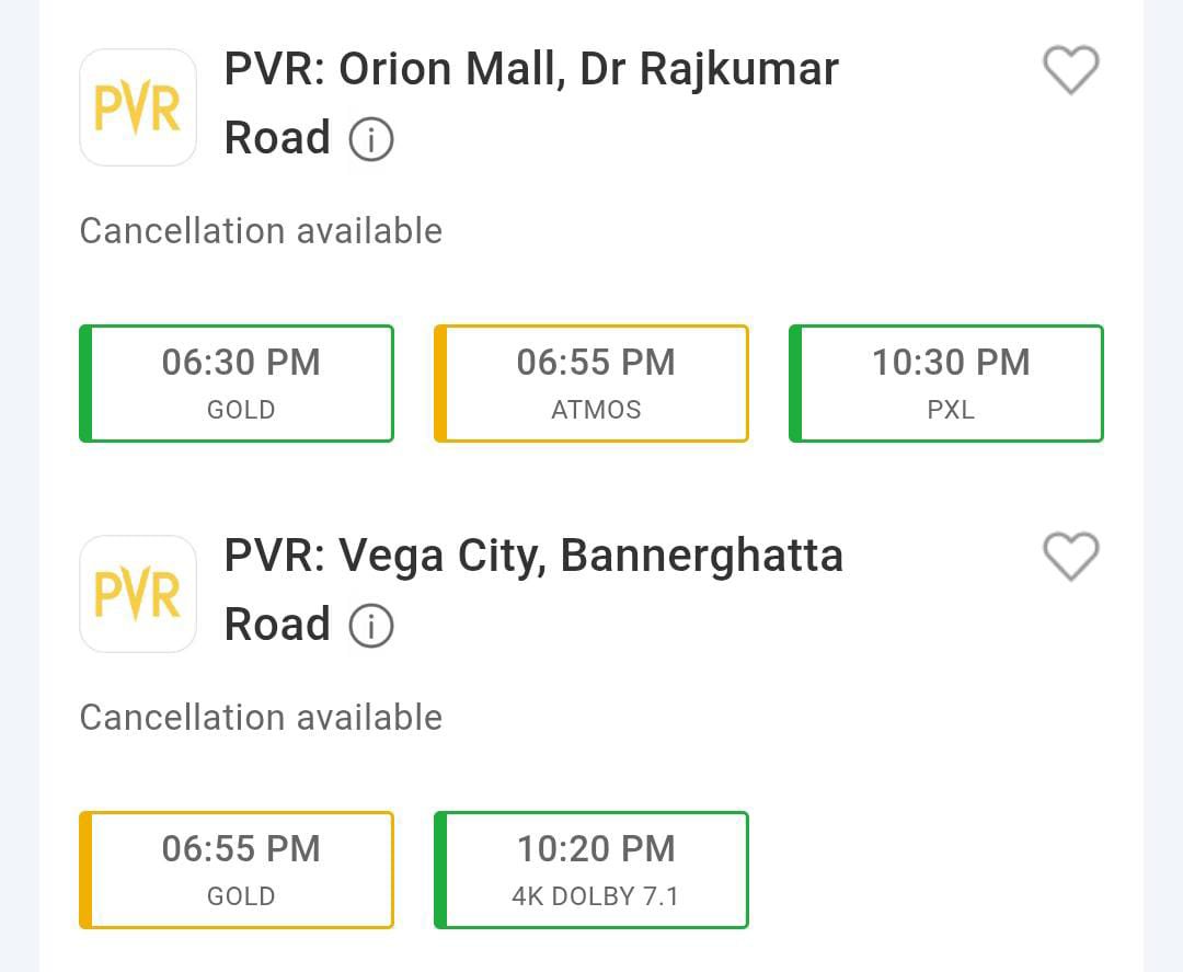 letscinemaOG's tweet photo. #Bail — Witnessing Strong Night Occupancy! 💥
🚀 Tomorrow’s Advance Bookings Are Looking Strong, With Blockbuster Response Everywhere!
#BlockbusterBail ✅ | @NimmaShivanna 🔥 https://t.co/ygK2zO4OG4