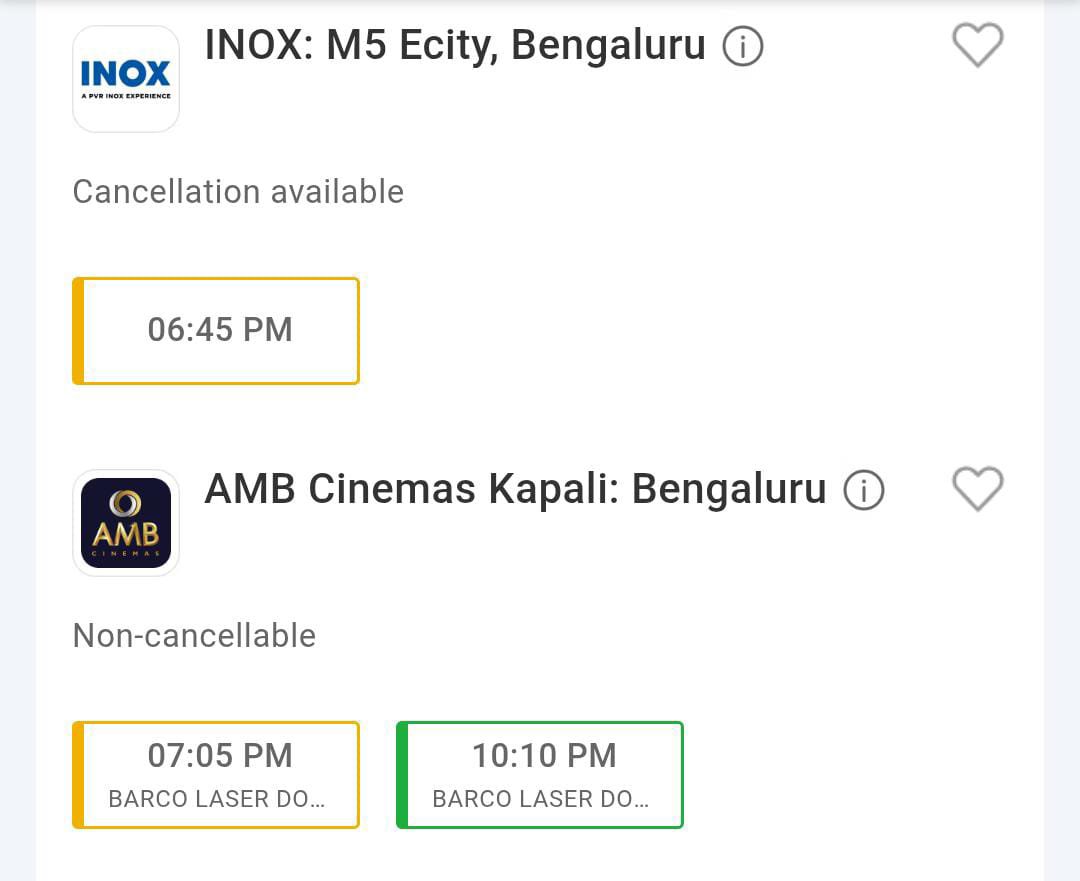 letscinemaOG's tweet photo. #Bail — Witnessing Strong Night Occupancy! 💥
🚀 Tomorrow’s Advance Bookings Are Looking Strong, With Blockbuster Response Everywhere!
#BlockbusterBail ✅ | @NimmaShivanna 🔥 https://t.co/ygK2zO4OG4