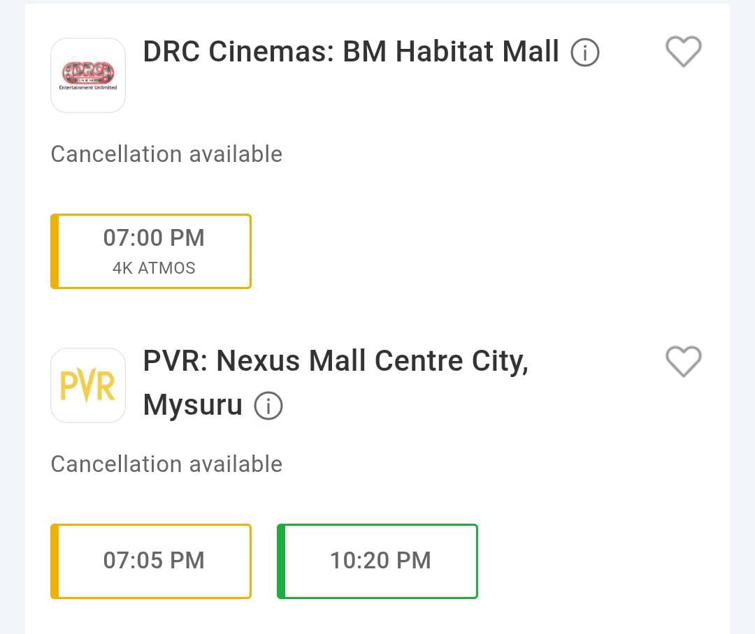 Filmy_Track's tweet photo. Night shows are having good occupancy after the blockbusters repsonse all over
Tomorrow advaceyare also looking good 👍
#Bail #BlockbusterBail @NimmaShivanna @KvnProductions https://t.co/5d8MuHDaUB