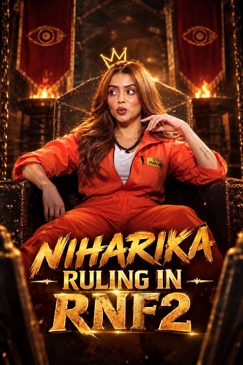 NiharikaFC_'s tweet photo. ☆ TAGLINE REVEAL ☆

NIHARIKA RULING IN RNF2

▪ Copy &amp; paste the tagline
▪ Do not use hashtags
▪ Do not use emojis
▪ Do not use media
▪ Do not change the spelling

#NiharikaTiwari #RiseAndFallS2 https://t.co/f080aDTpCF