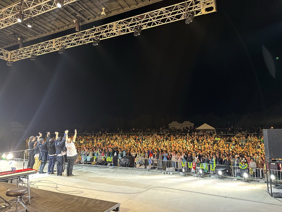 Ryota_Fujimaki's tweet photo. 【Mt.FUJIMAKI 2026✨】
沢山のご来場ありがとうございました！
そして素敵なアーティストの皆様とマウントフジマキバンドのみんな🥁
スポンサー、関係者、スタッフの皆様！

8年目を迎えた今日も天気を無事に乗り越えられたのは皆さんのおかげです🌟

親子3代で楽しめるフェス！
来年も！お楽しみに🎸 https://t.co/qc2GSGBClS