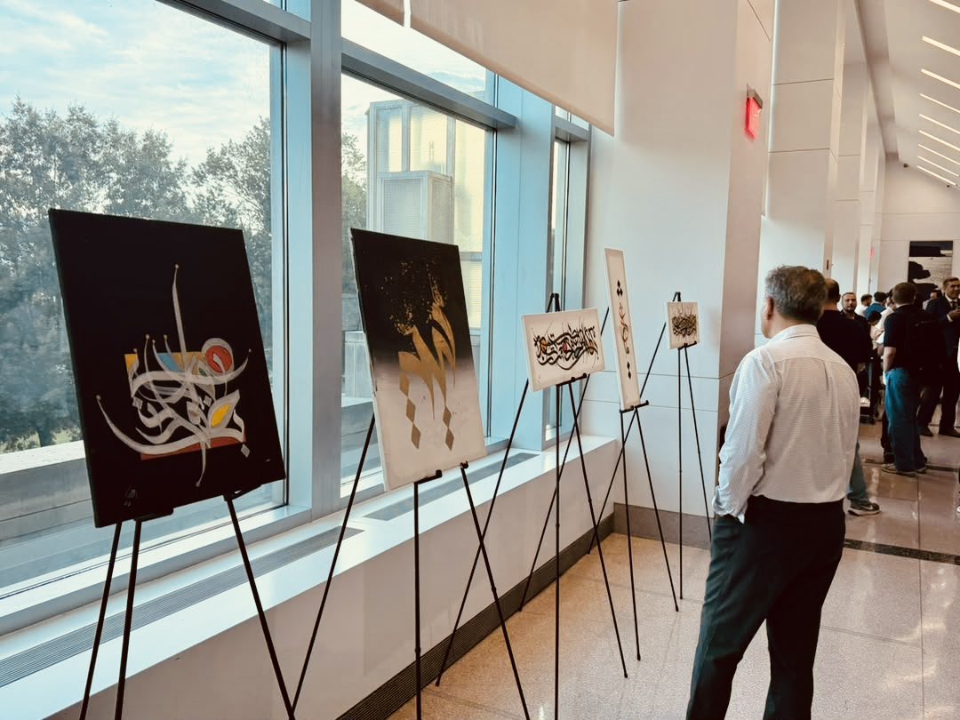 OmaidSharifi's tweet photo. 819 years later, Hazrat Mawlana Jalaluddin Mohammad Balkhi (Rumi) still speaks and the world still listens.
Very pleased for @ArtLordsNet to bring art, calligraphy, and the spirit of #Afghanistan to the Rumi House International Conference alongside wonderful partners.

From Afghanistan to the world: art, love, and peace know no borders.

#Rumi819 #ArtLords #Afghanistan #ArtForPeace #Rumi