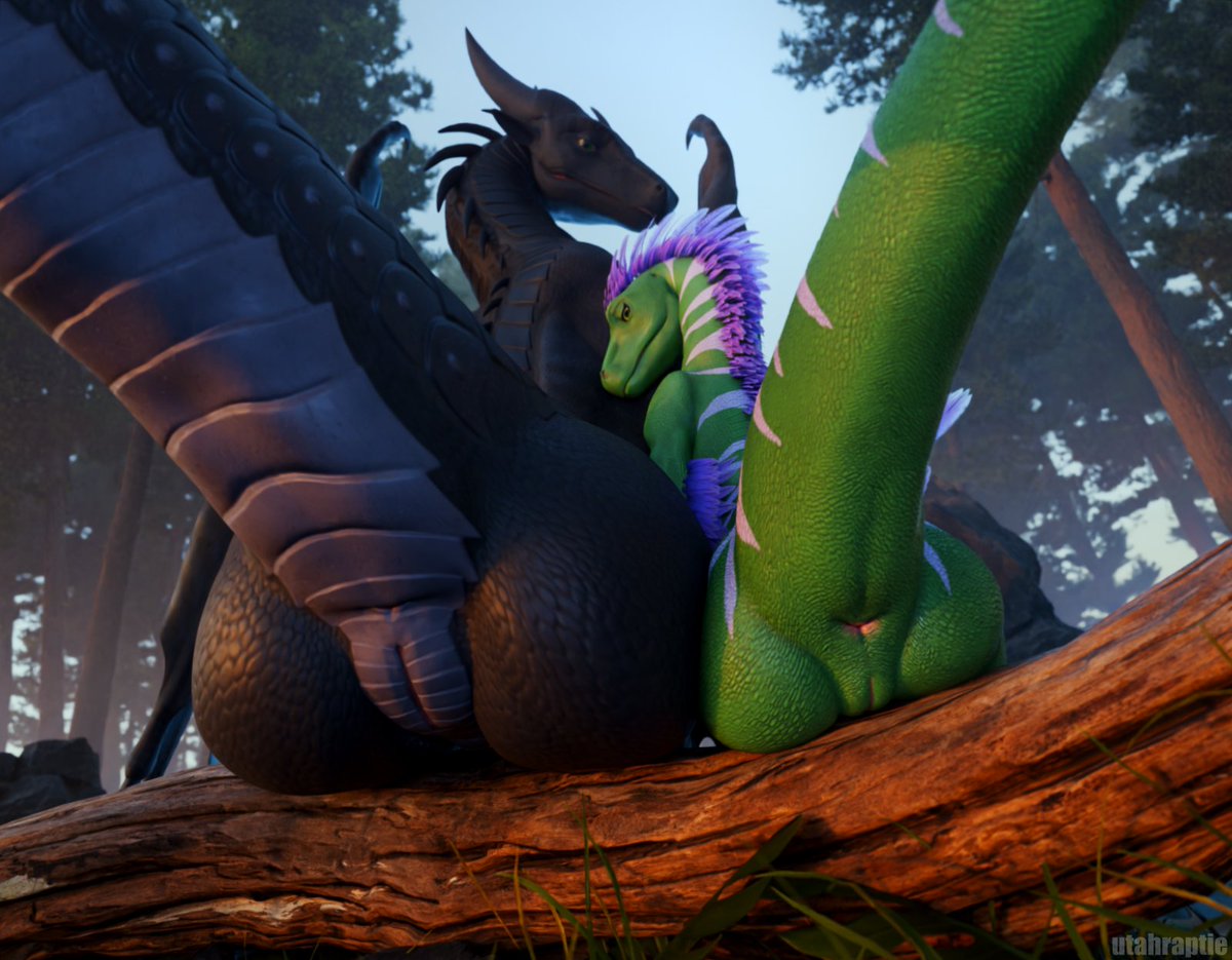 utahraptie's tweet photo. "I think something's watching us..."

felt like using my nightwing gal again... 
high res plus some alt versions and a dragoness available on my pete https://t.co/0rWhDVfDtB