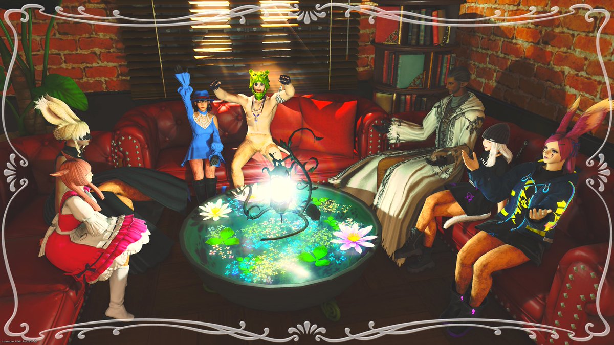 Joycarefree's tweet photo. LSメンバーが遊びに来たよー
#FF14 https://t.co/vVoyZieLFv