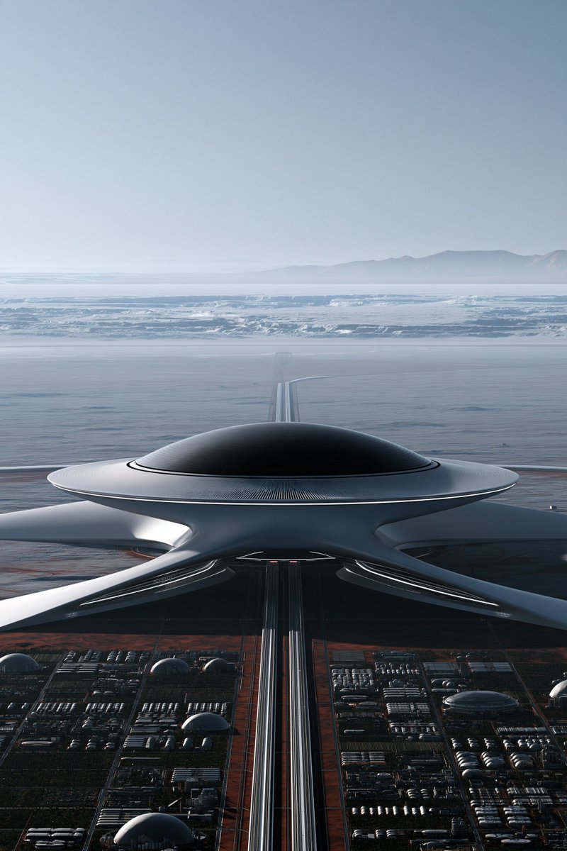 martianprompts's tweet photo. Korolev  - Ice polar city of mars https://t.co/AYoJJj8fn8