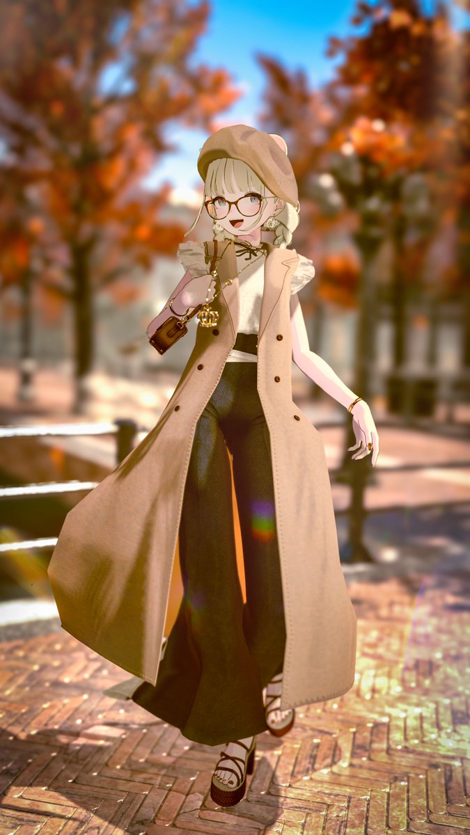 alfinegame's tweet photo. 秋服OOTD🍁
#ぬんぬん製作所 #Bamicraft
#Lapwing3D https://t.co/TrYsH5xSdi