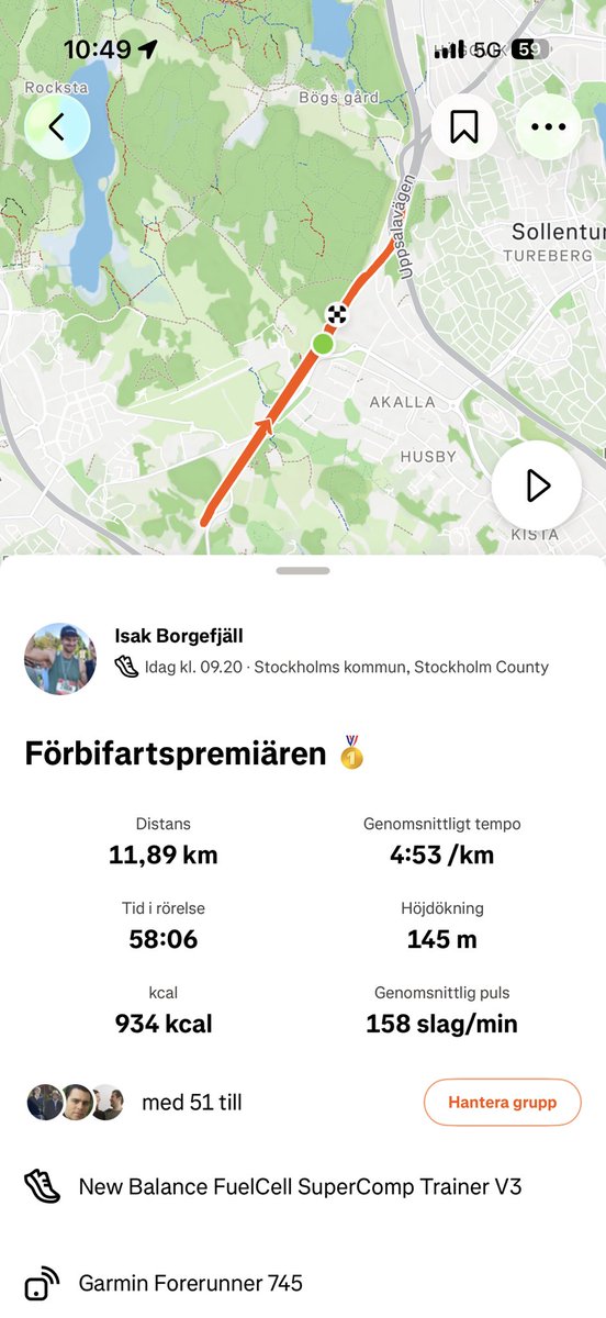 ISaKs_ISK's tweet photo. Förbifartspremiären var som att springa över Västerbron fram och tillbaka 10 ggr.. Riktigt långa och hemska stigningar i tunnlarna 😭😭

#paincave https://t.co/uRMXTIRcVi