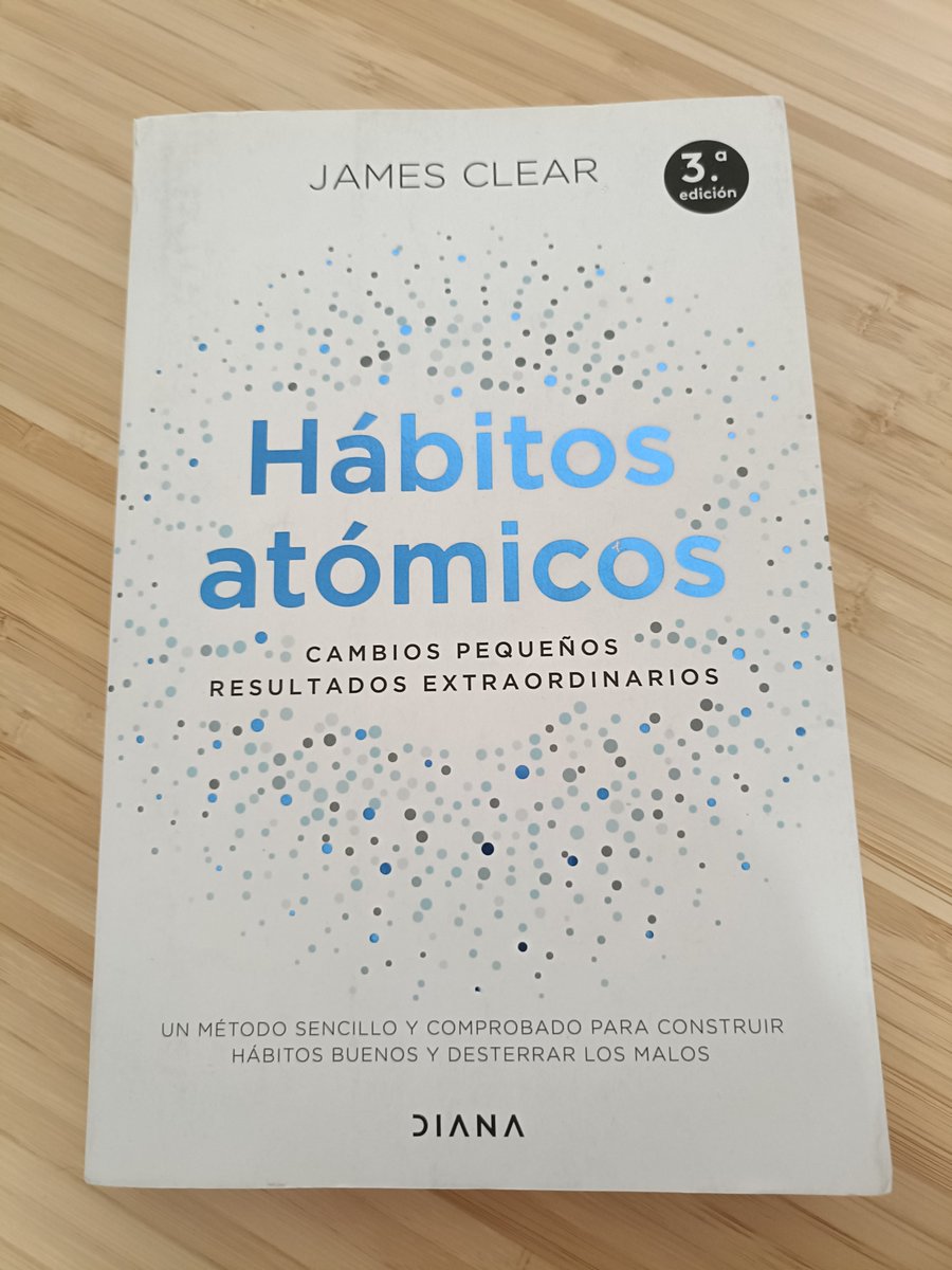 TraderPractico's tweet photo. He encontrado Hábitos Atómicos de segunda mano y me lo he comprado.

Me picaba la curiosidad, aunque tengo la sensación de que va a ser más de lo mismo.

A ver qué tal.

¿Tan bueno es como dicen? https://t.co/QOdrklvftl