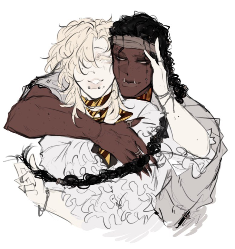 tamichi_oni's tweet photo. #oc #harrypotter 
Zachary and Jesse, my hp OC!🌼 https://t.co/ooUbvCyKAh