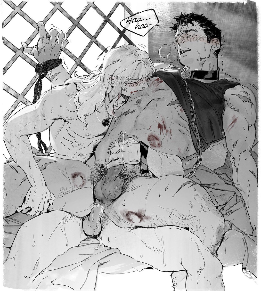 wraithfucker's tweet photo. @yangireguts had to scroll up a few months in my camera roll to find them again, but holy shit. i dont know the artist, but they need their ass ate violently https://t.co/AsUO1jbU63