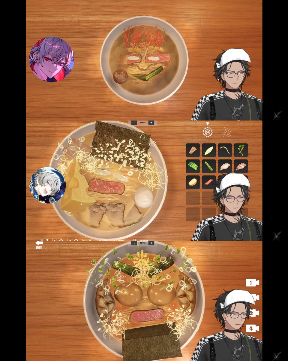JT_nut05's tweet photo. 子午客製化拉麵🍜
希望哥不會收到傳票😂
敲碗之後的序境三人和沉珀拉麵

#這要配宵夜 https://t.co/tC5GQkZAJl