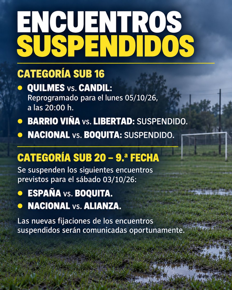 exitorama's tweet photo. La Liga de Fútbol de Florida informó sobre suspensión de parte de la actividad https://t.co/2NyfkjYE2m