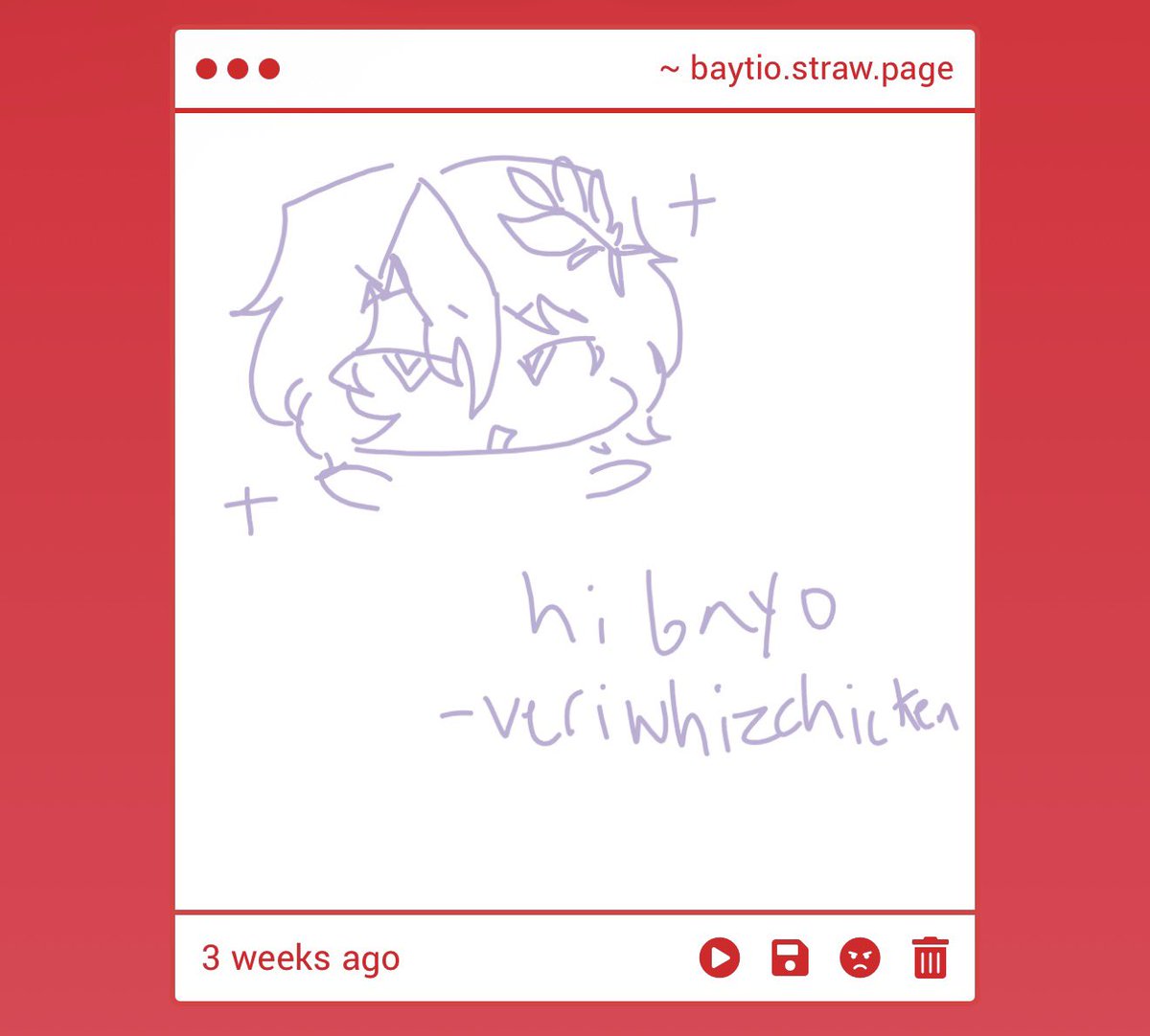 BayoTheNetta's tweet photo. AWWWW AWW AW THANK U IK ITS THREE WEEKS OLD IM SORRY https://t.co/5GFCR83HnE
