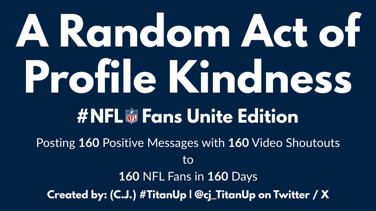 cj_TitanUp's tweet photo. Shouting out NFL fans until I’m NFL famous… 
(Day 25)

#NFL Fan of the Day!!!
@bomberoweech 
@Titans | @dallascowboys | #DallasCowboys 

Make sure to show this person some love, positivity, and kindness. https://t.co/QC4UGkpQSW