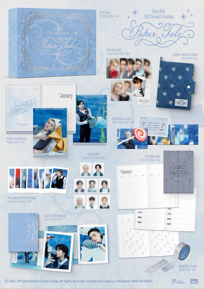 ninoononie_'s tweet photo. STOPPPP THE STRAYKIDS’ 2027 SEASON’S GREETINGS SET IS SOOO PRETTYYYY 😭😭😭😭🩵☁️⭐️ https://t.co/17mhHoIAVb