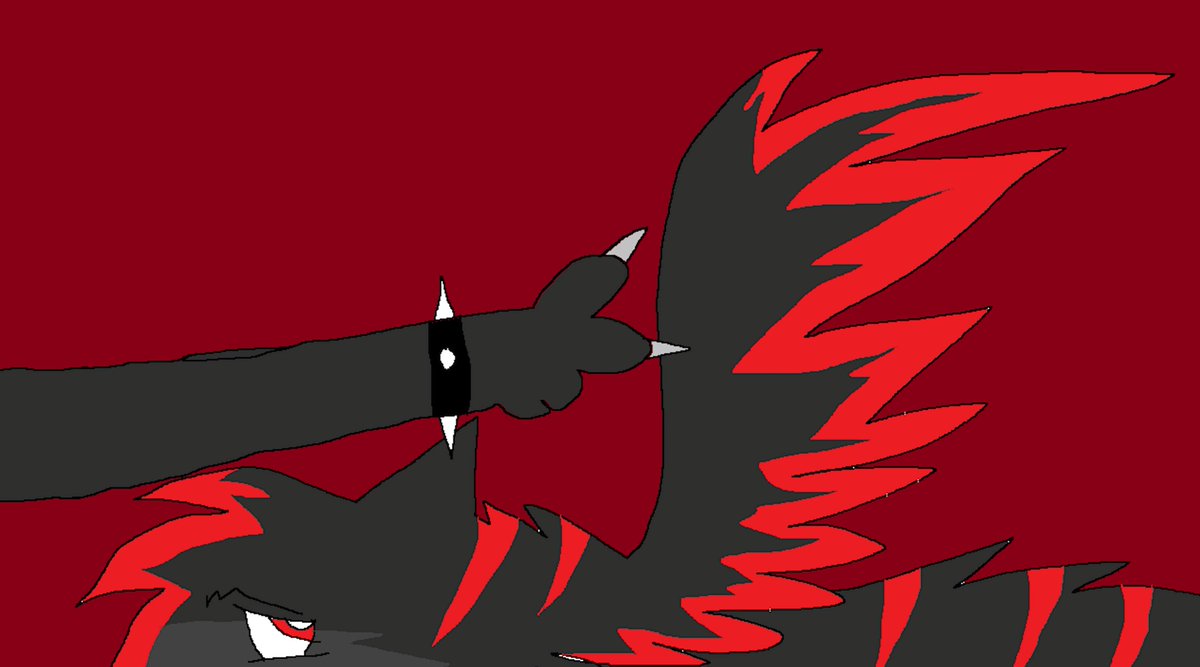 blukkat's tweet photo. in wolfstory, valentine spends more screentime being a domestic abuse victim than he does looking cool. 

mai theory iz dat wolfstory's b-plot will b about Valentine Shadowclaw learning 2 b around wolves who love him and defeating his father https://t.co/nN3YDLuXjk