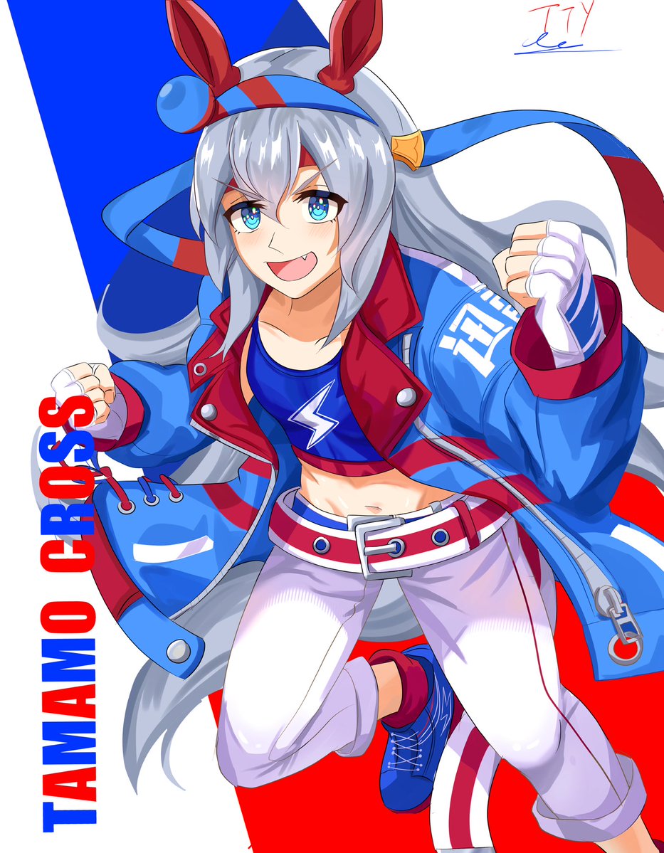 TanTY_tty's tweet photo. Tamamo crosssu 
#umamsume https://t.co/pwiqUGyYao