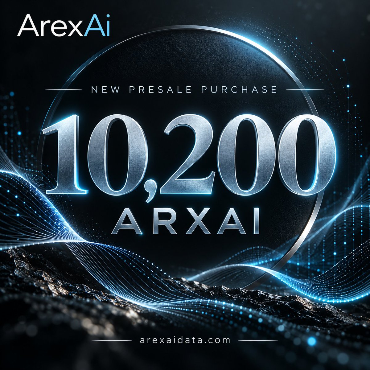 ArexAIData's tweet photo. Another 10,200 $ARXAI purchased in the ArexAi presale! 💙

Thank you for supporting our journey as we continue developing AI-powered data analysis.

Data, finally speaking clearly.

🌐 https://t.co/5JCO9Gypnd

#ArexAi #ARXAI #BNBChain #AI https://t.co/7wYjssFLsp