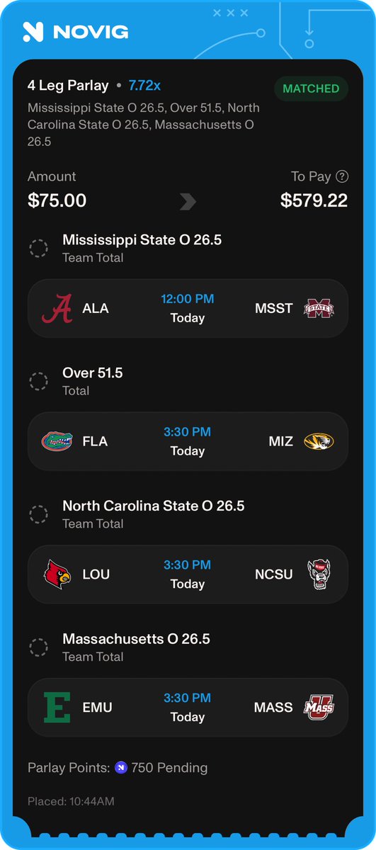 TrustOrtiz's tweet photo. Straight bets pay for dinner. Parlays cover the tip once in a while. While I don’t like doing parlays that much. Here’s a 4 leg slip for today’s slate.
(5 units):

#LockItIn #TrustOrtiz 

Odds via @Novig https://t.co/gWkGXmKvMZ
