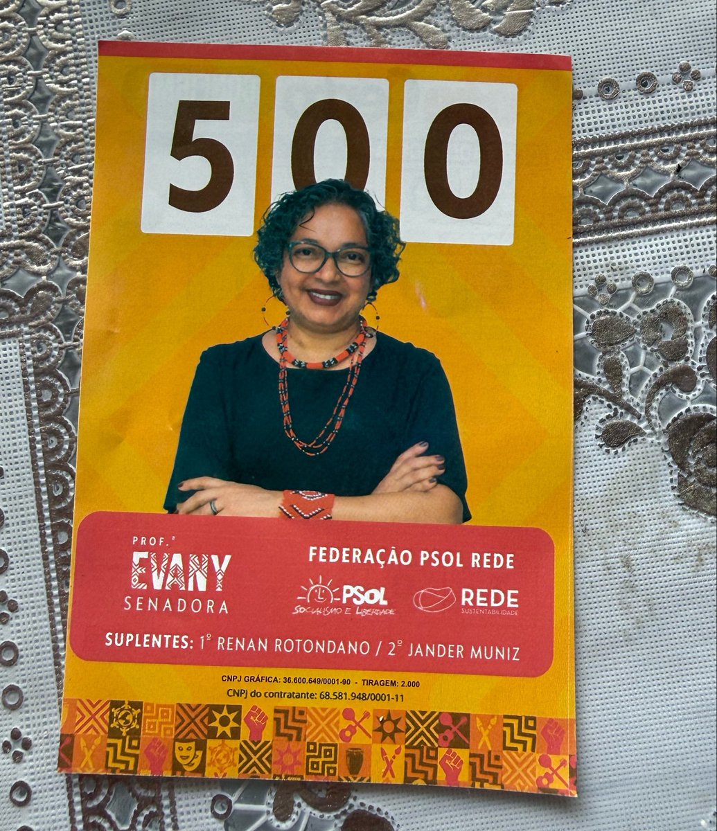 MayconMEDVET's tweet photo. Quem votar em Eduardo 155 para o Senado. Vote Evany 500 como segunda opção ou vice-versa ou quem votar Lula e Omar vote
Evany. A união faz a força!

Vamos lá pessoal. https://t.co/8SE1l4gsI3