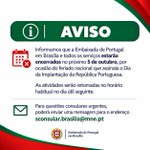 Photo by Embaixada de Portugal em Brasília (@EmbaixadaEm)