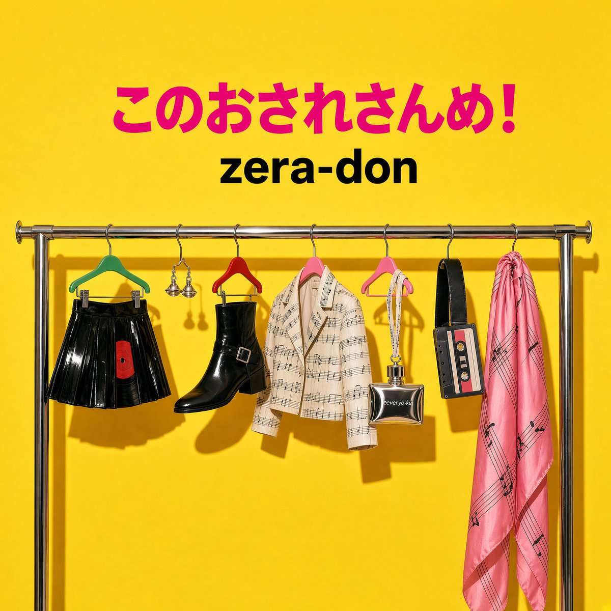 RomamedZ23062's tweet photo. 試作ちゃんに「音でファッションしてる。このおされさんめ！」って言われたので...🤣  
そんな感じの曲、つくってみたー🎀  

これが「おされ」かどうかの判定は
是非コメント欄で👠✨

▶️https://t.co/EounUG4KDZ

@sisakuchan8bit #zeradon https://t.co/EATqf6Y6at
