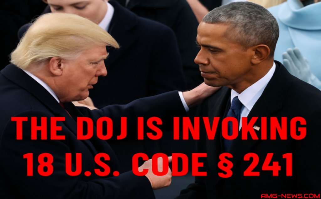 GreereMedeea's tweet photo. 🔥 NATIONAL SECURITY BOMBSHELL: National Security Bombshell Obama Under Federal Criminal Investigation — The DOJ is Invoking 18 U.S. Code § 241

The DOJ is invoking 18 U.S. Code § 241, placing Barack Obama under federal criminal investigation for his role as the Obama Russiagate architect. Tied to illegal FISA operations, Deep State surveillance networks, and high-level espionage, Obama faces life in prison. New evidence links him to the Obama Comey Brennan scandal — a coordinated assault on Trump’s 2016 campaign. The shield of power is gone. Justice is coming.

🔥 RIMINAL INVESTIGATION FOR ESPIONAGE AND CONSPIRACY — LIFE SENTENCE LOOMS

👉 FULL STORY NOW LIVE: https://t.co/LtpFVW21Pb

📢 JOIN THE PATRIOT TRUTH WAR: https://t.co/FWCa4CamU4

🌐 EXPLORE THE FRONTLINE: https://t.co/F2U5vWBg3k
