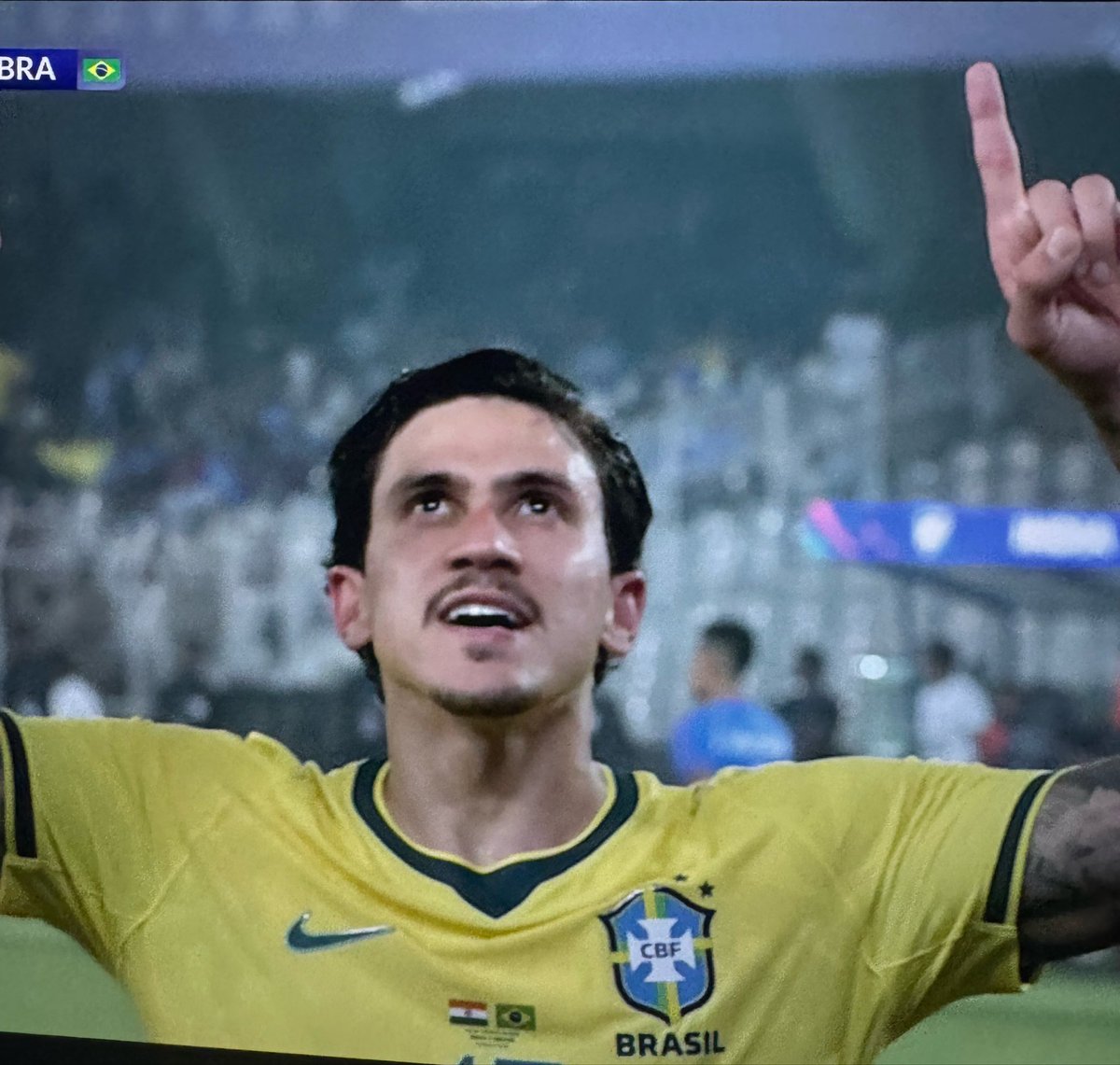 FootballGyaani's tweet photo. Brazil ahead by 2 goals 🫪

#brazilvsindia #football #fifa https://t.co/nsLI34cBOt
