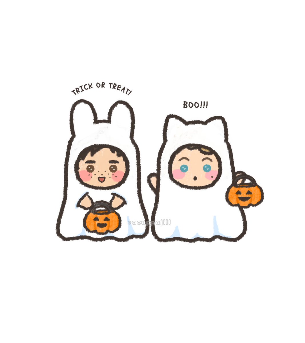 acuppajill's tweet photo. shane and ilya in couple costumes 🎃👻
— a countdown to halloween (1 of 5)

#hollanov #heatedrivalry https://t.co/AXqq0xeaO2